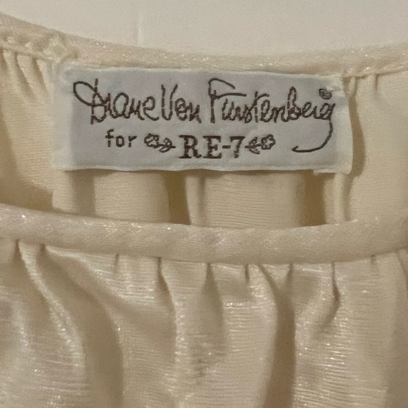 Vintage Diane Von Furstenberg long slip size L (F109) - Picture 1 of 7